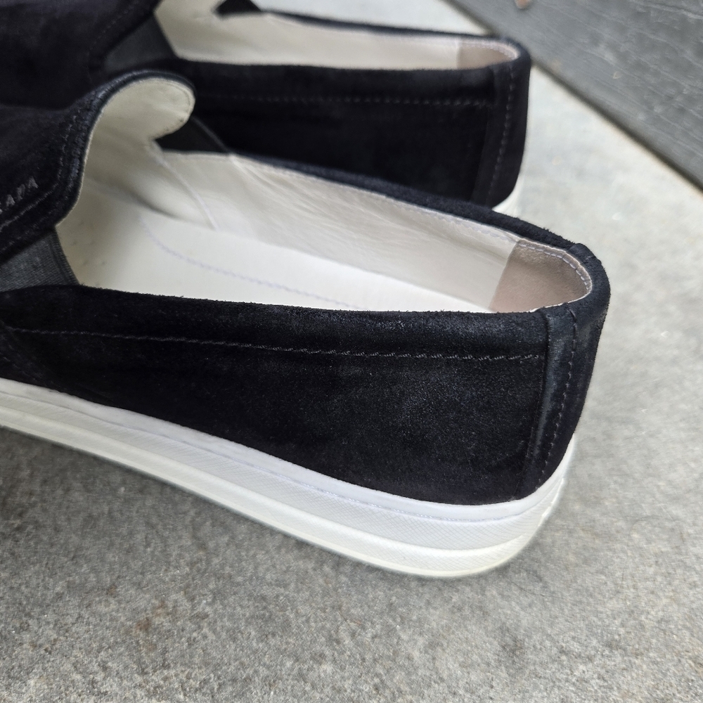Prada Women's Black Loafers Slip-On Shoes -Size 6.5 - Picture 3 of 8